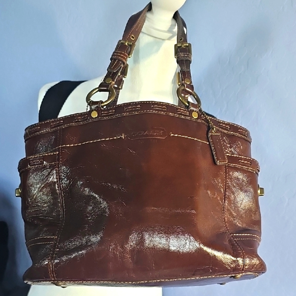 Coach Gallery Laced East West Tote